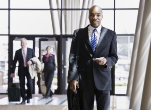 Businessman with Briefcase