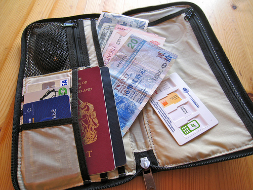 de voyage travel wallet