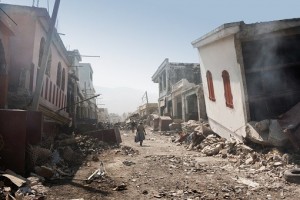 City After Earthquake