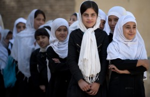 Young Afghan girls