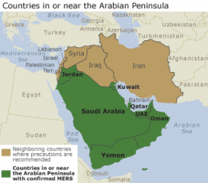 Middle East map