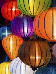 Traditional Lamps in Hoi An, Vietnam